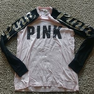 Pink long sleeve shirt